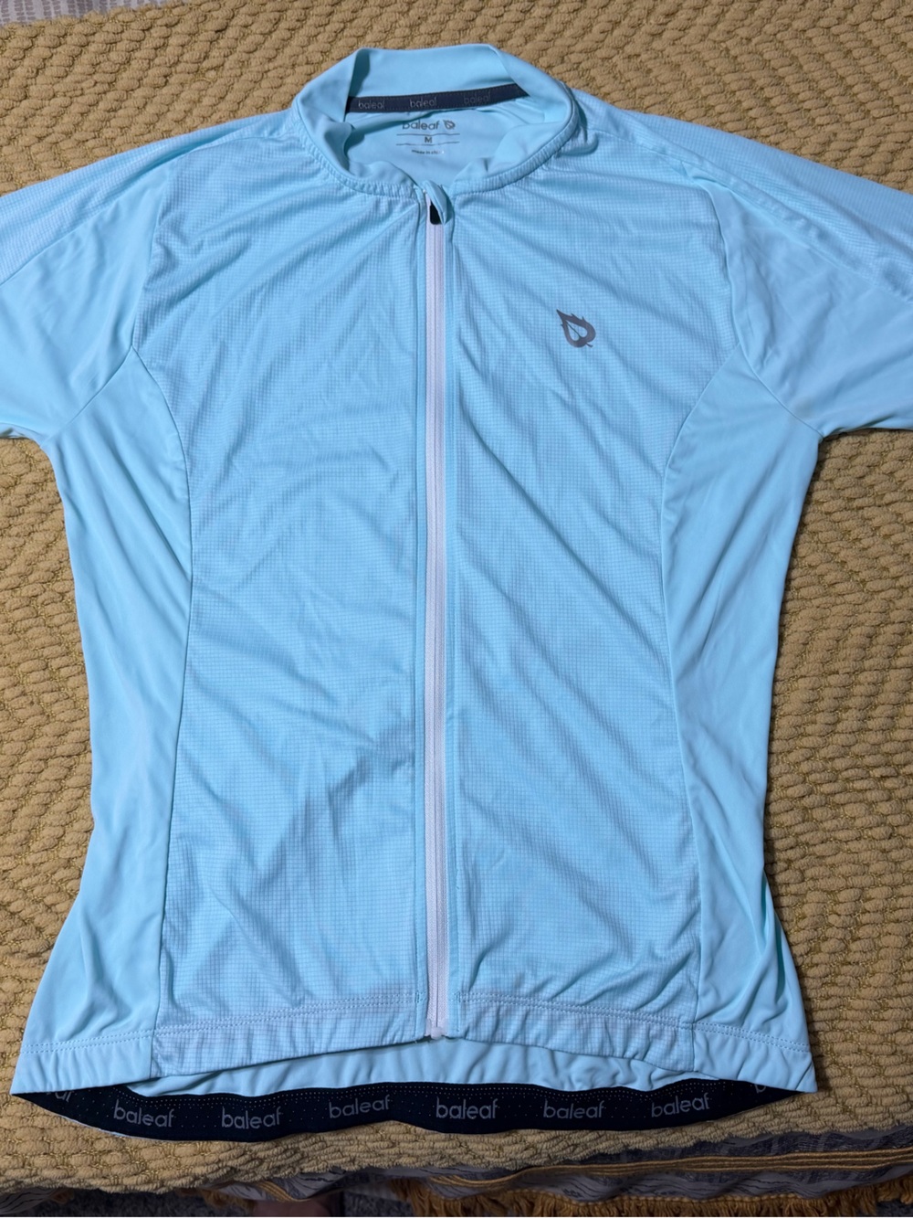 Baleaf Light Blue Women’s Short-Sleeve Cycling Jersey